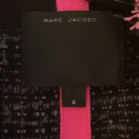 VINTAGE Marc Jacobs Embellished Tweed Military Jacket in size 6 - Picture 4 of 11